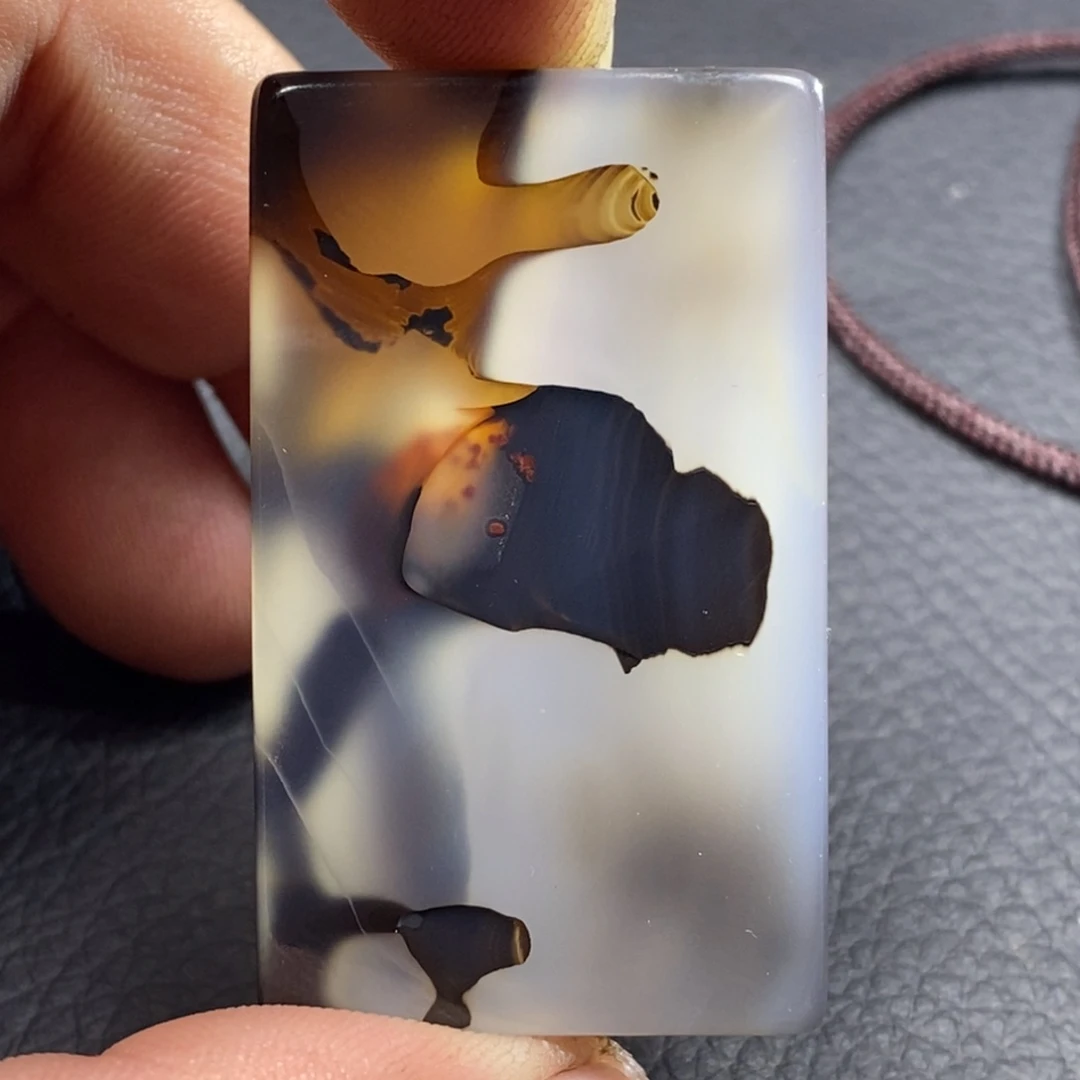 玛瑙/玉髓颈饰未镶嵌天*