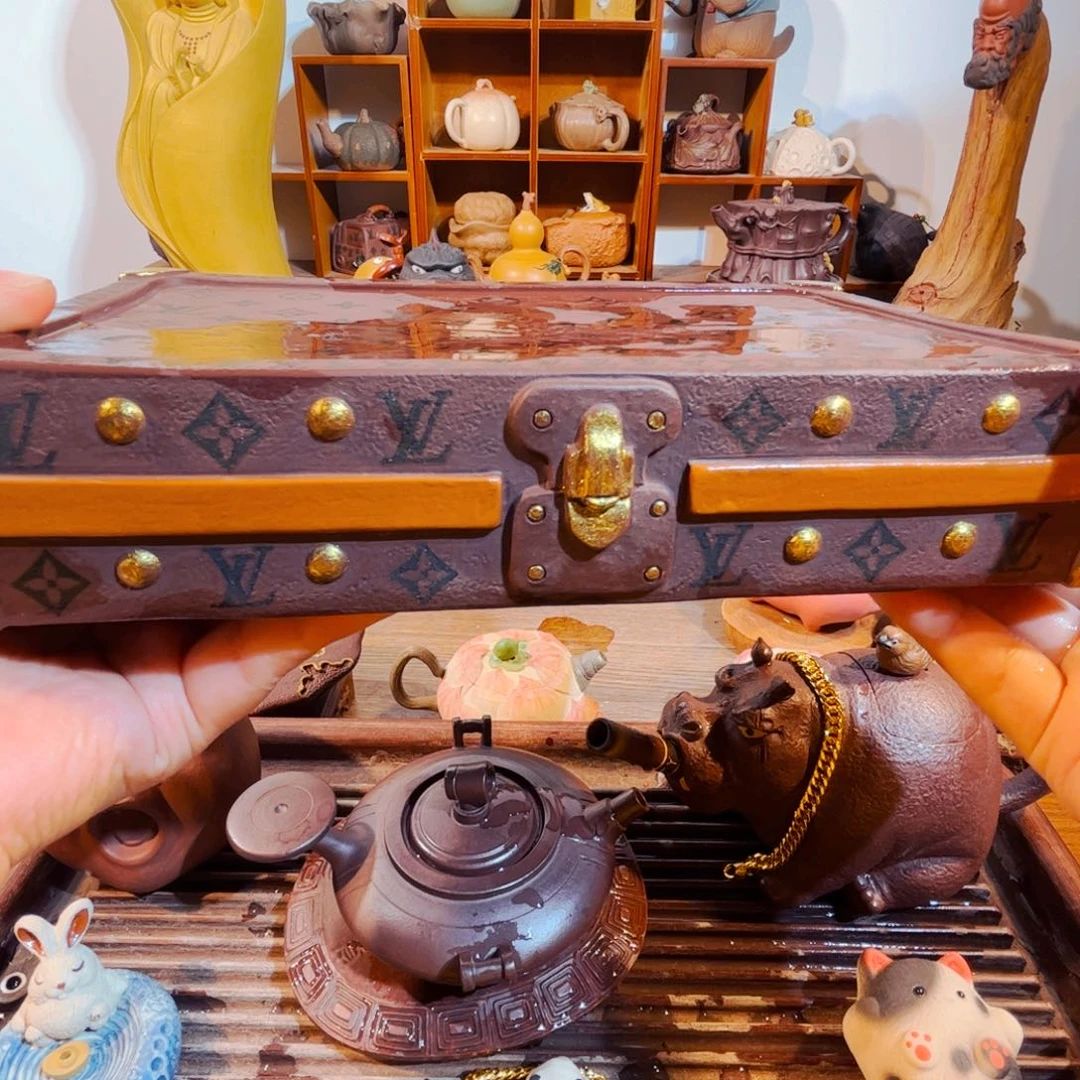 茶壶紫砂徐*琳纯手工制作过程就是