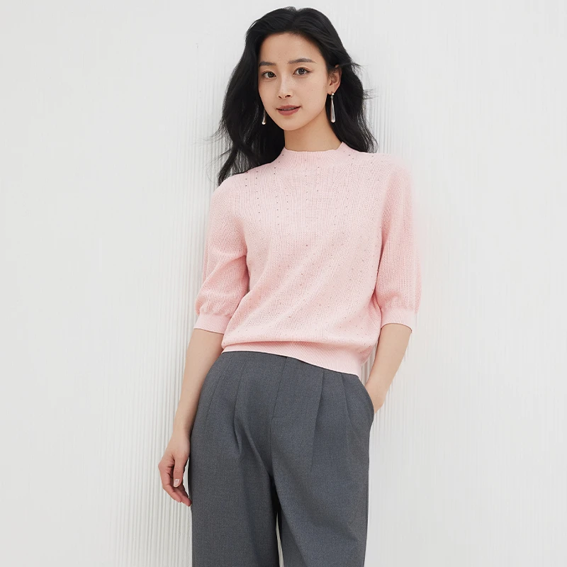 【达人专属】毛针织衫女秋季新款J435052