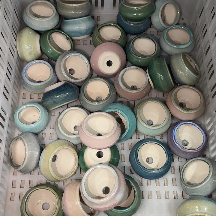 陶瓷发6个，非完美，介意慎拍。