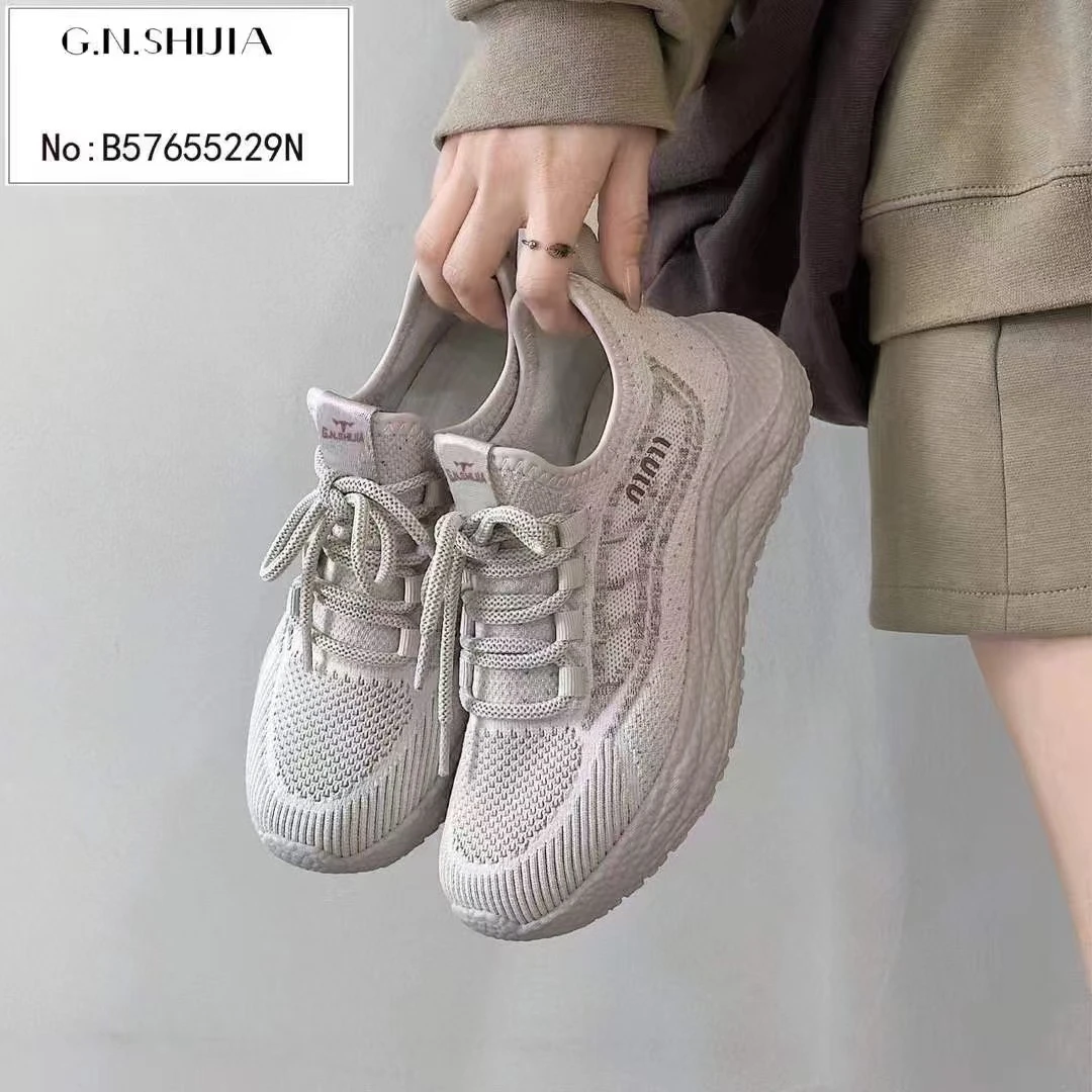 网面鞋浅口夏季透气时尚休闲鞋休闲鞋鞋子步鞋潮鞋