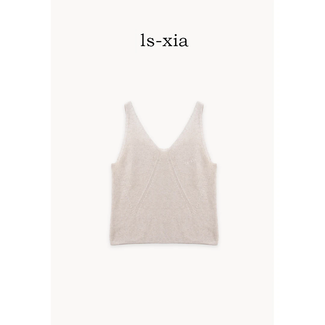 【织遇】百搭通勤宽松简约镂空无袖针织吊带背心