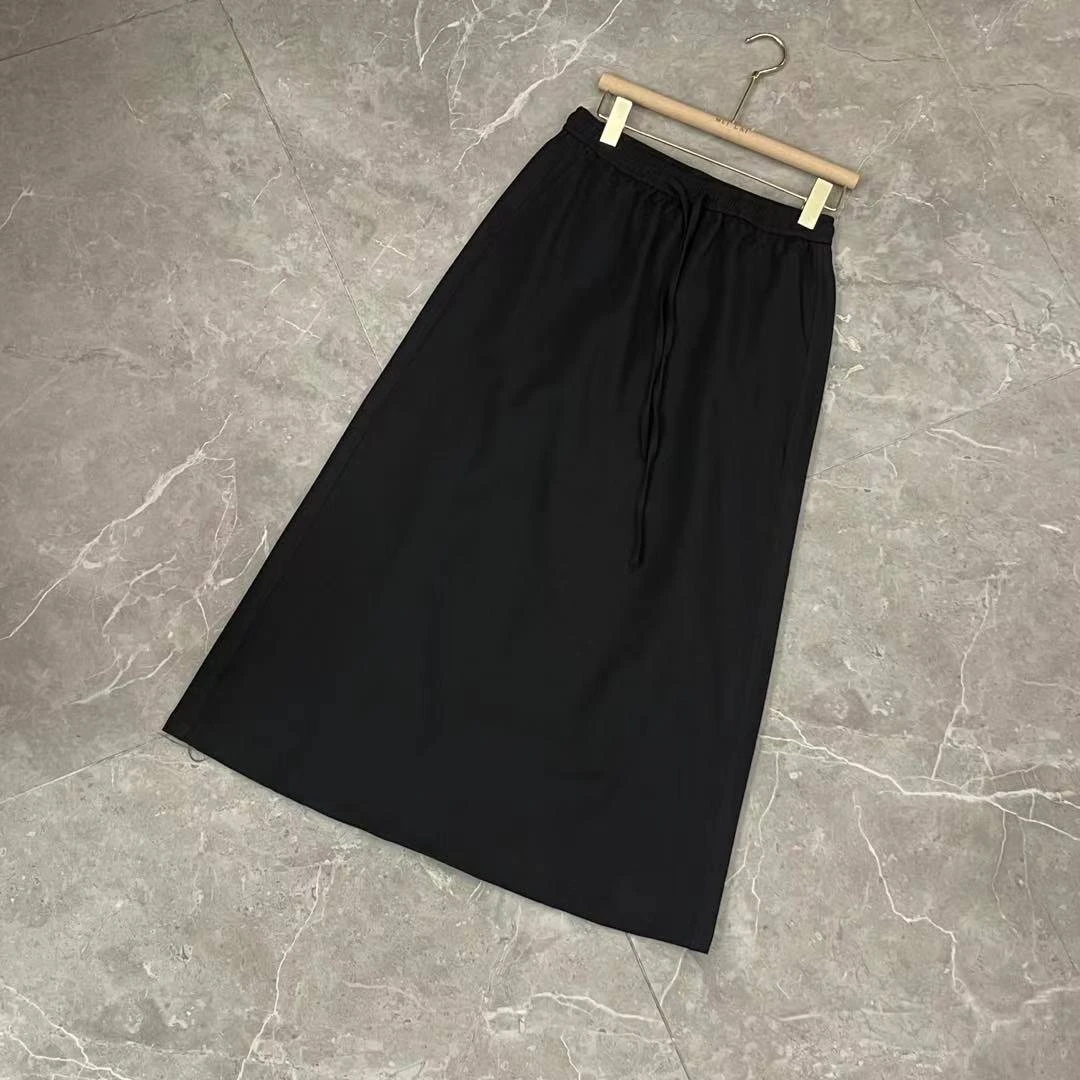 高腰百搭显瘦直筒半身裙B20388