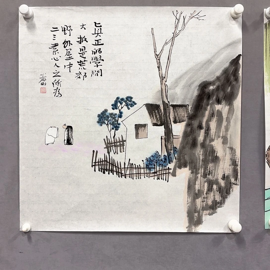 国画国画纯手绘作品请放心去藏