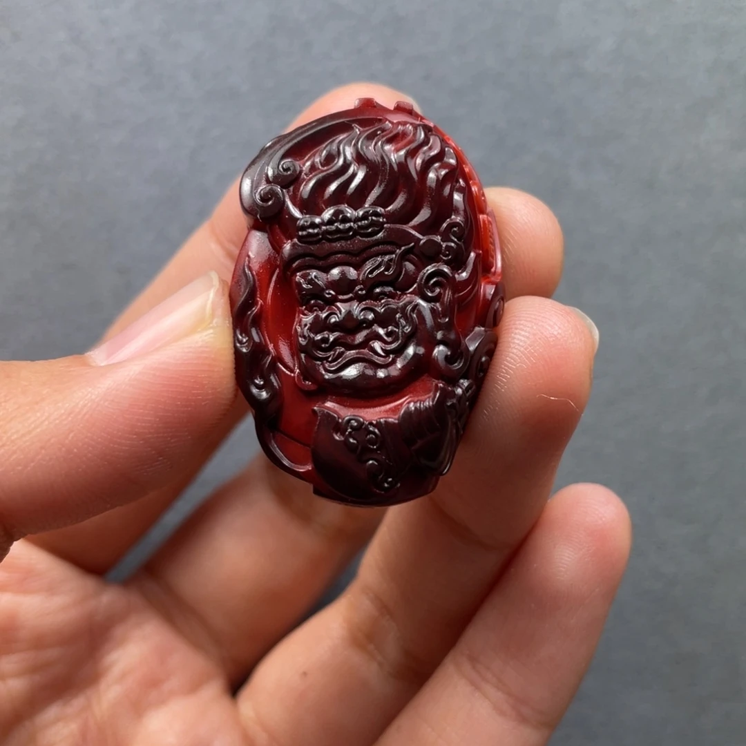 南红玛瑙未镶嵌配饰大黑天