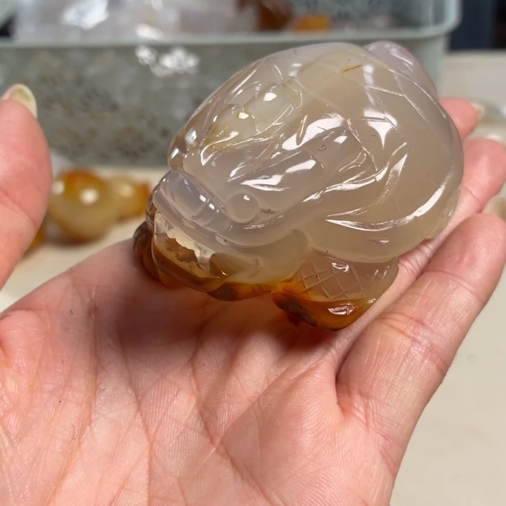 玛瑙/玉髓未镶嵌吊坠(不含链)