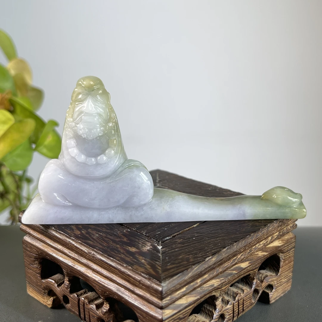 JTB22-08  天然缅甸A货翡翠  悟道香插