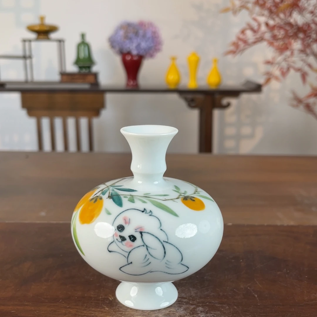 瓶景德镇高温花瓶花器