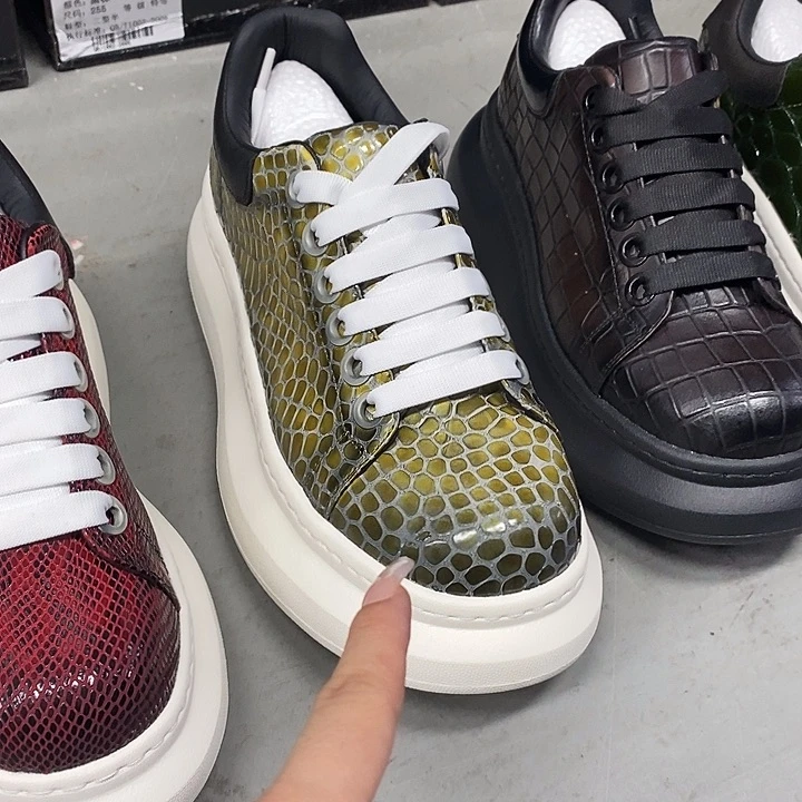 真皮念*黄色麦昆41