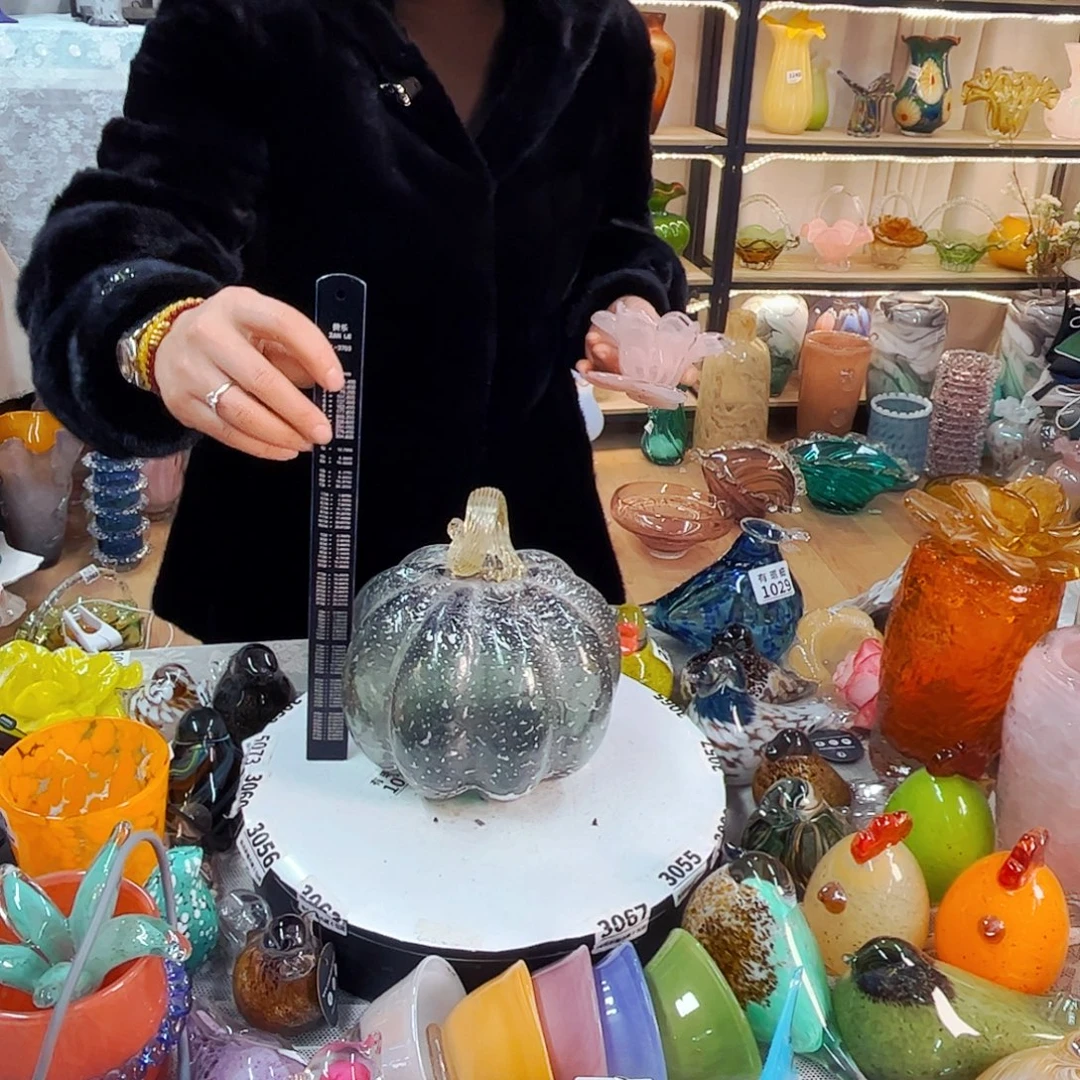 南瓜家悦美居琉璃摆件不完美