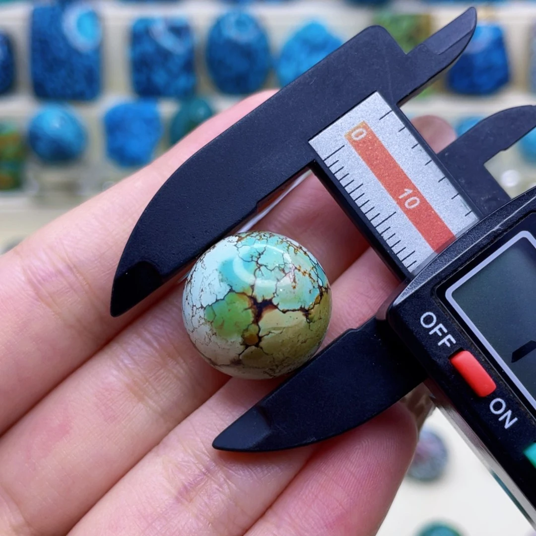 未镶嵌绿松石颈饰尺寸卡17.5