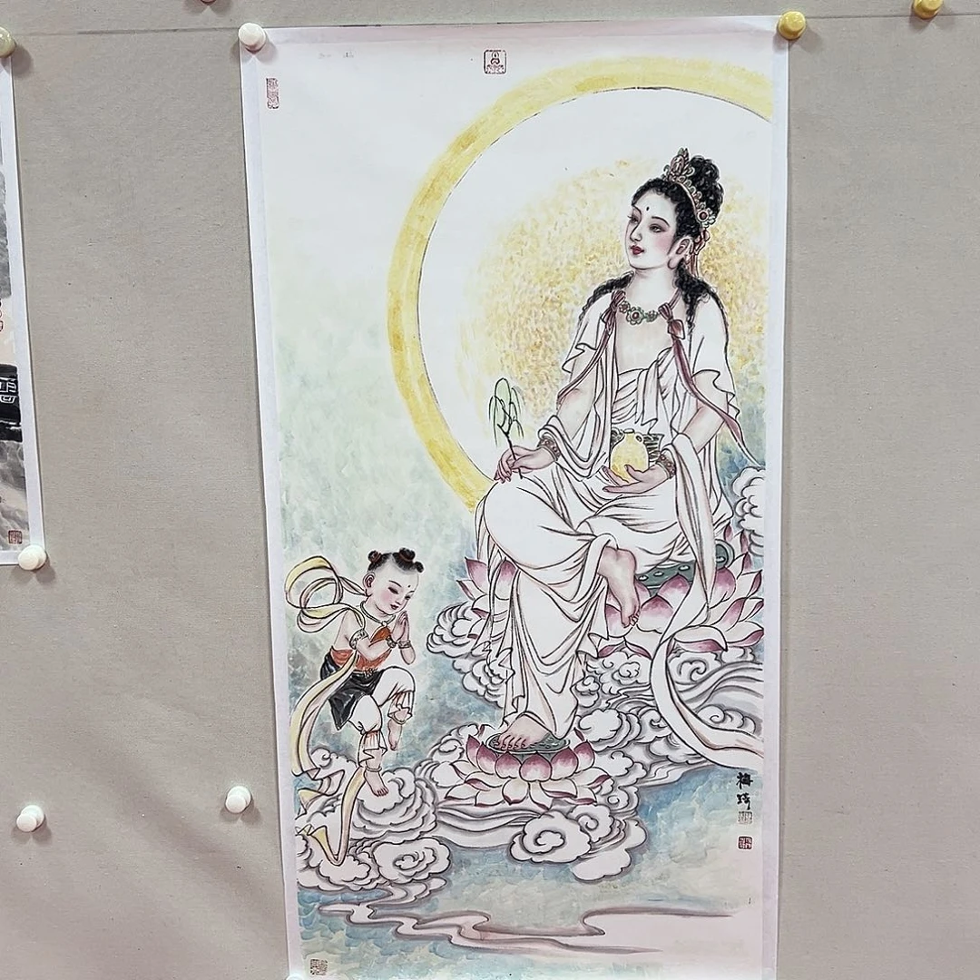 国画老师艺术精品