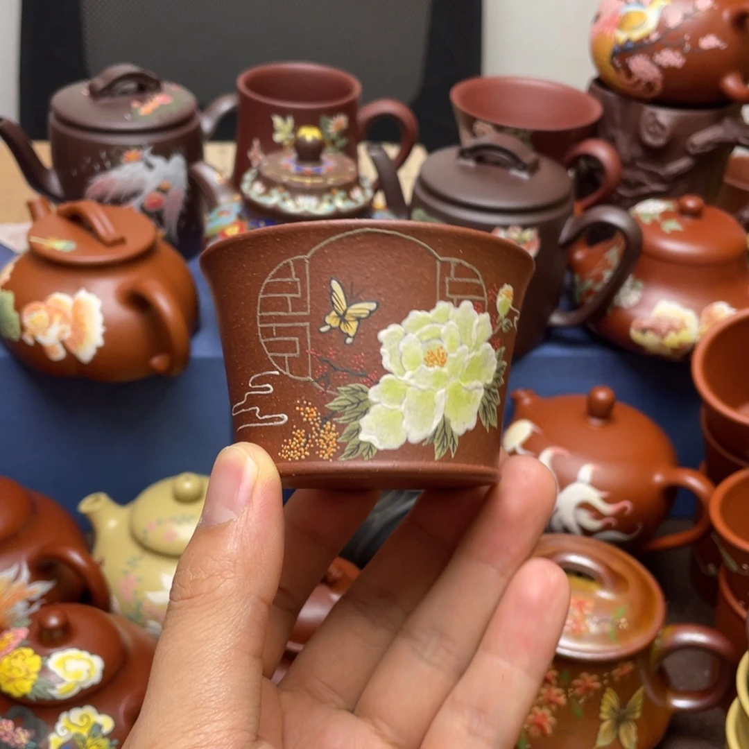 茶杯紫砂紫砂主人杯100cc
