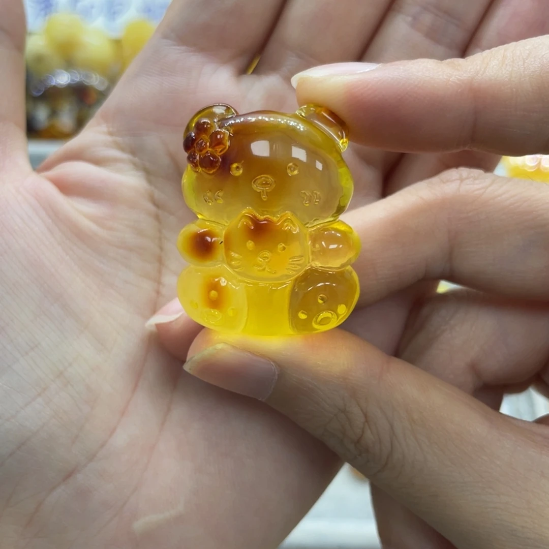 裸石琥珀未镶嵌天然琥珀