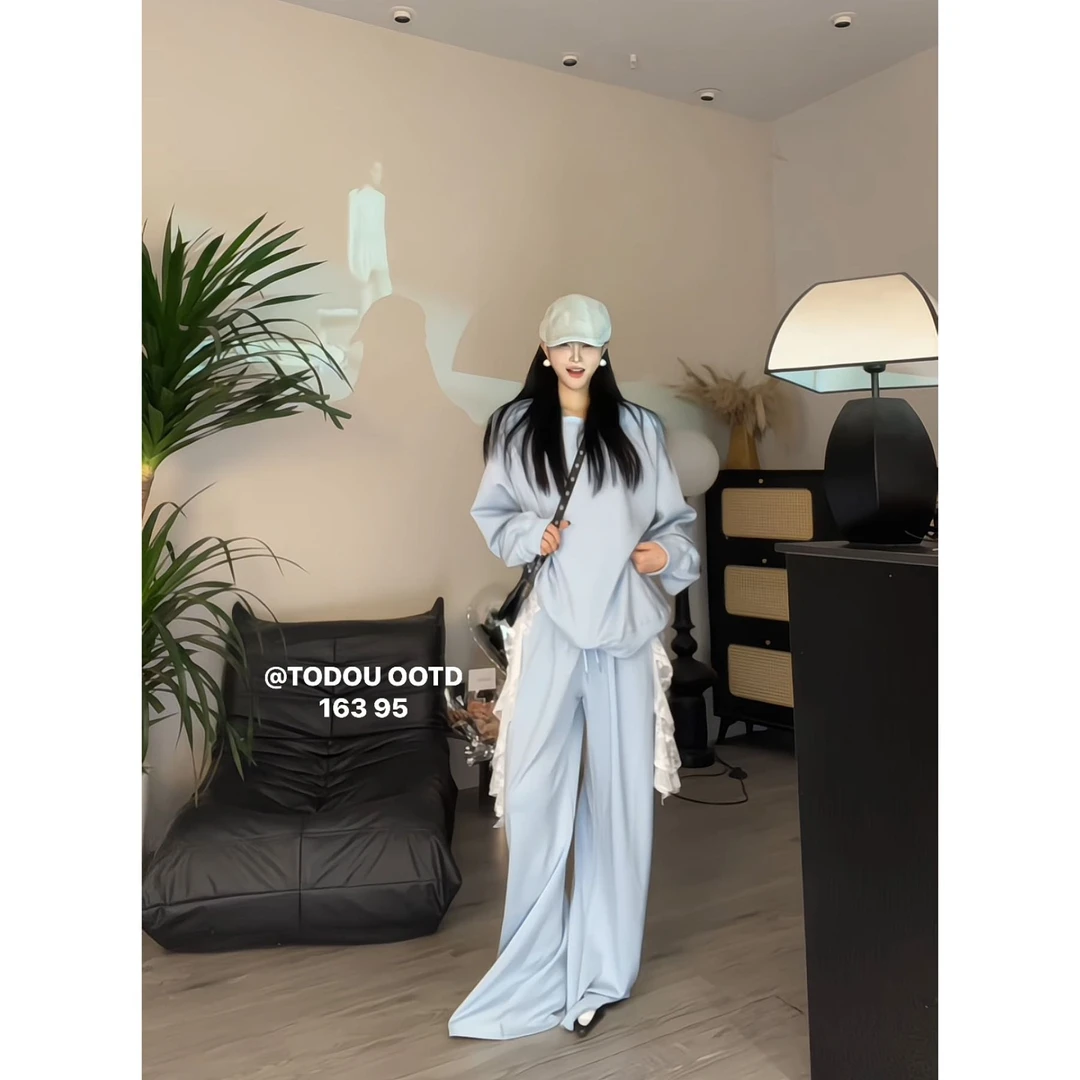 【土豆优选】敲舒服！！太空棉卫衣套装