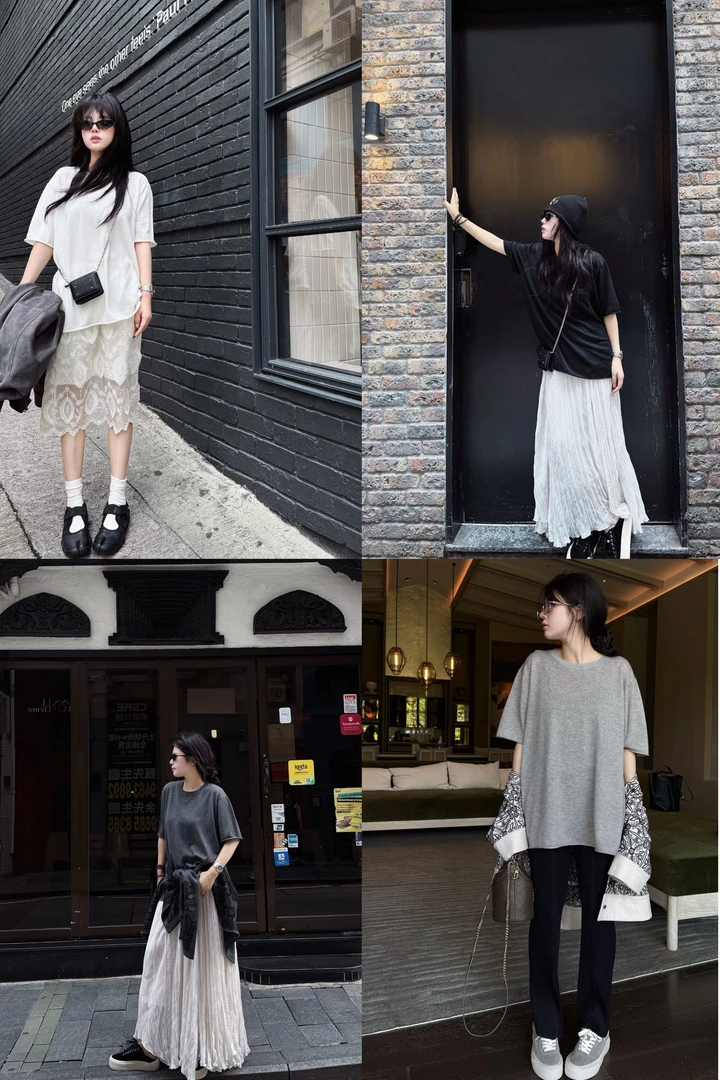 LA CALLA卷卷毛织T恤YY-M-5590