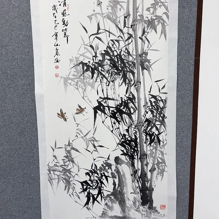 国画吕山泉清风8平尺