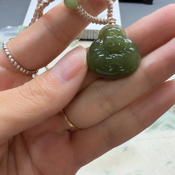 和田玉未镶嵌颈饰51