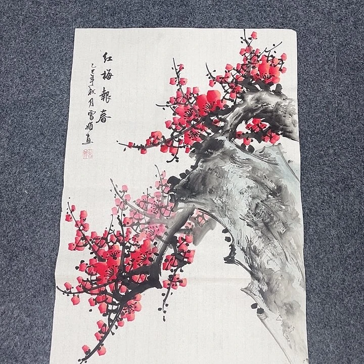 国画宣纸手绘国画作品