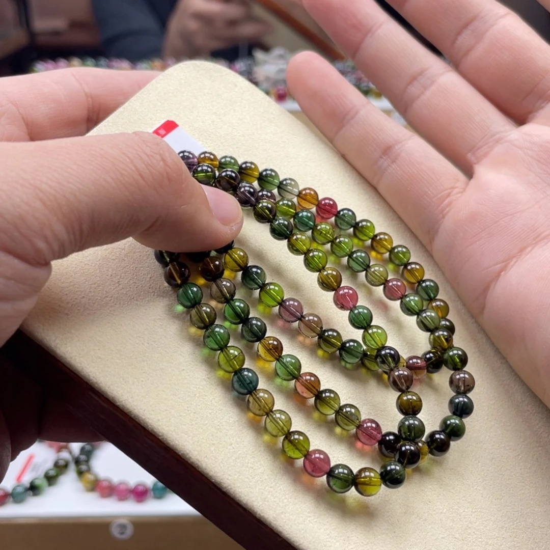 碧玺手串未镶嵌5.9mm.mmmmmmmmm