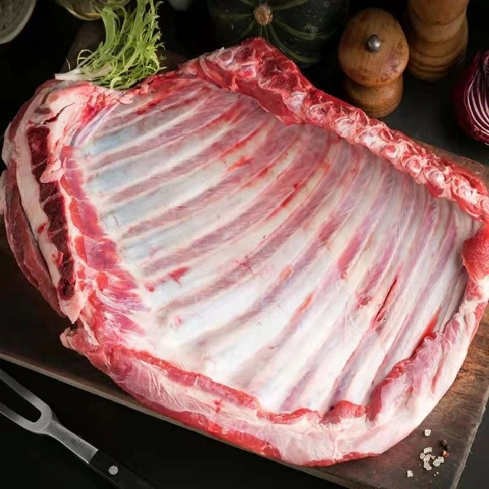 【谷饲原切】整扇羊肋排羊肋排烧烤专用新鲜羊肉