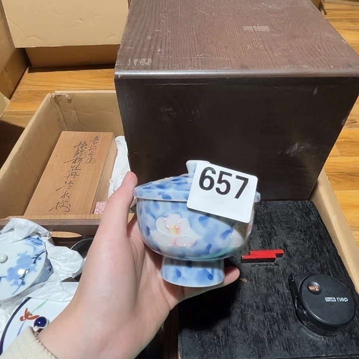 瓷片呀工艺品摆件瓷器摆件正能量
