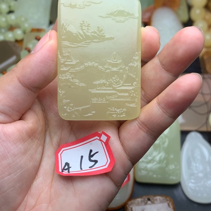 昆仑山料方解石玉【一物 一拍 】15