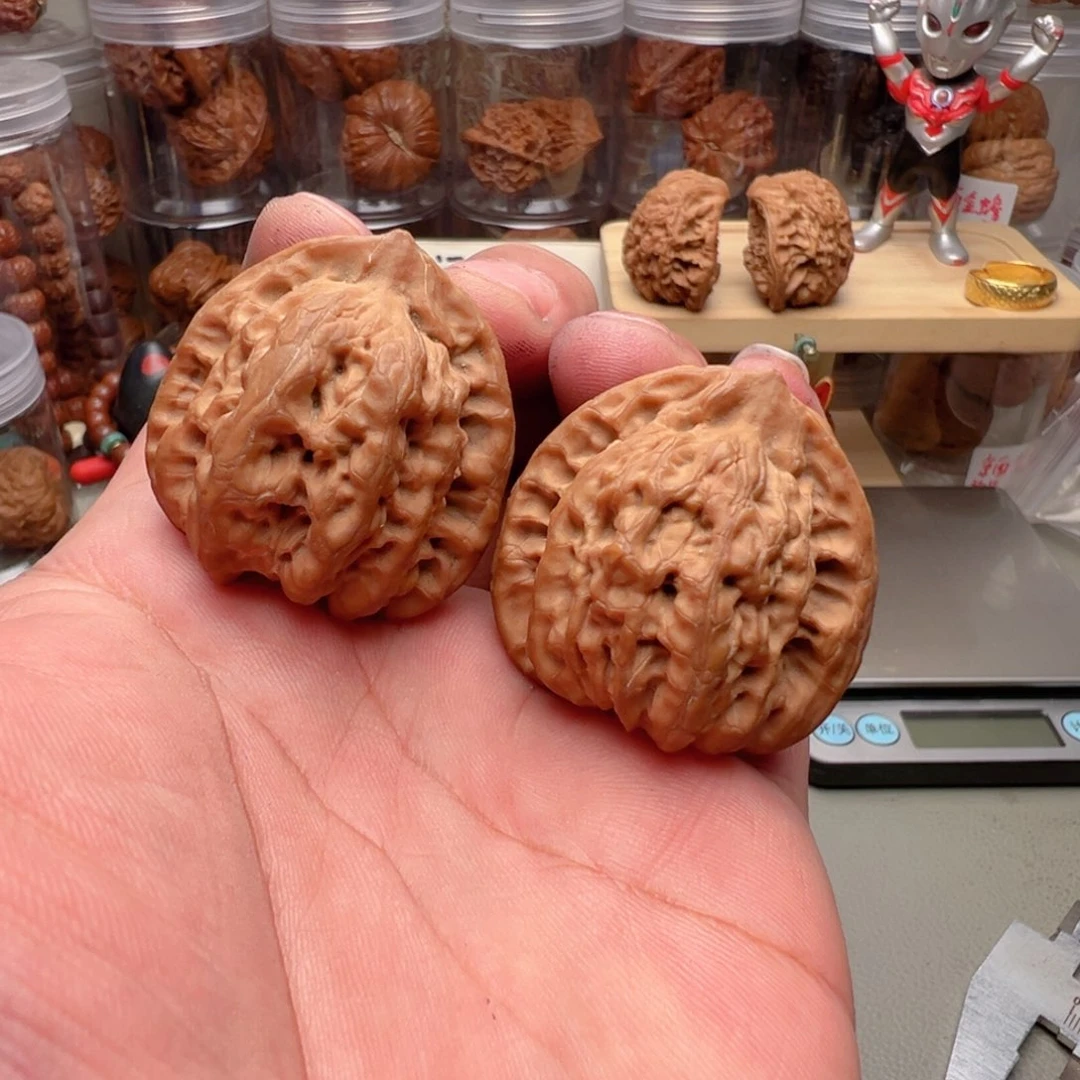 把件文玩核桃39尺全品佛肚