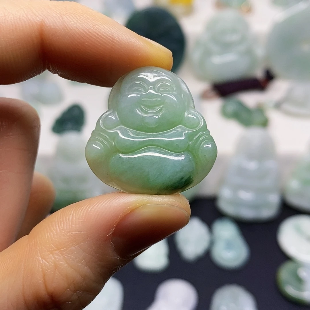 翡翠颈饰未镶嵌吊坠