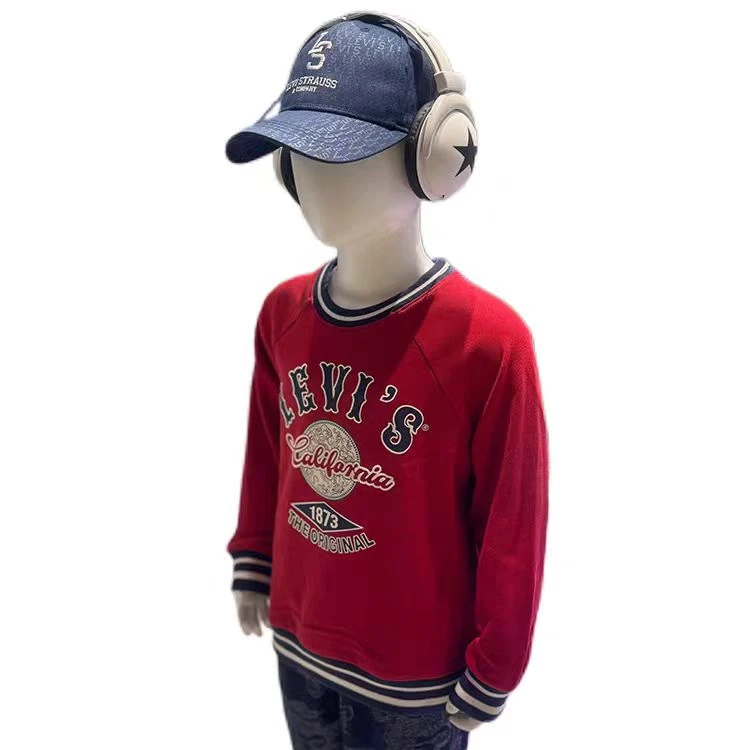 Levi's李维斯儿童装新年款穿搭装休闲舒适百搭套头卫衣 LV2512413