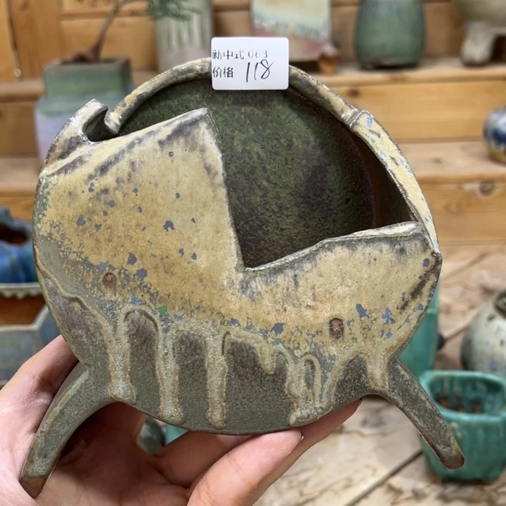 南***南粗砂花盆1987盆新中式068