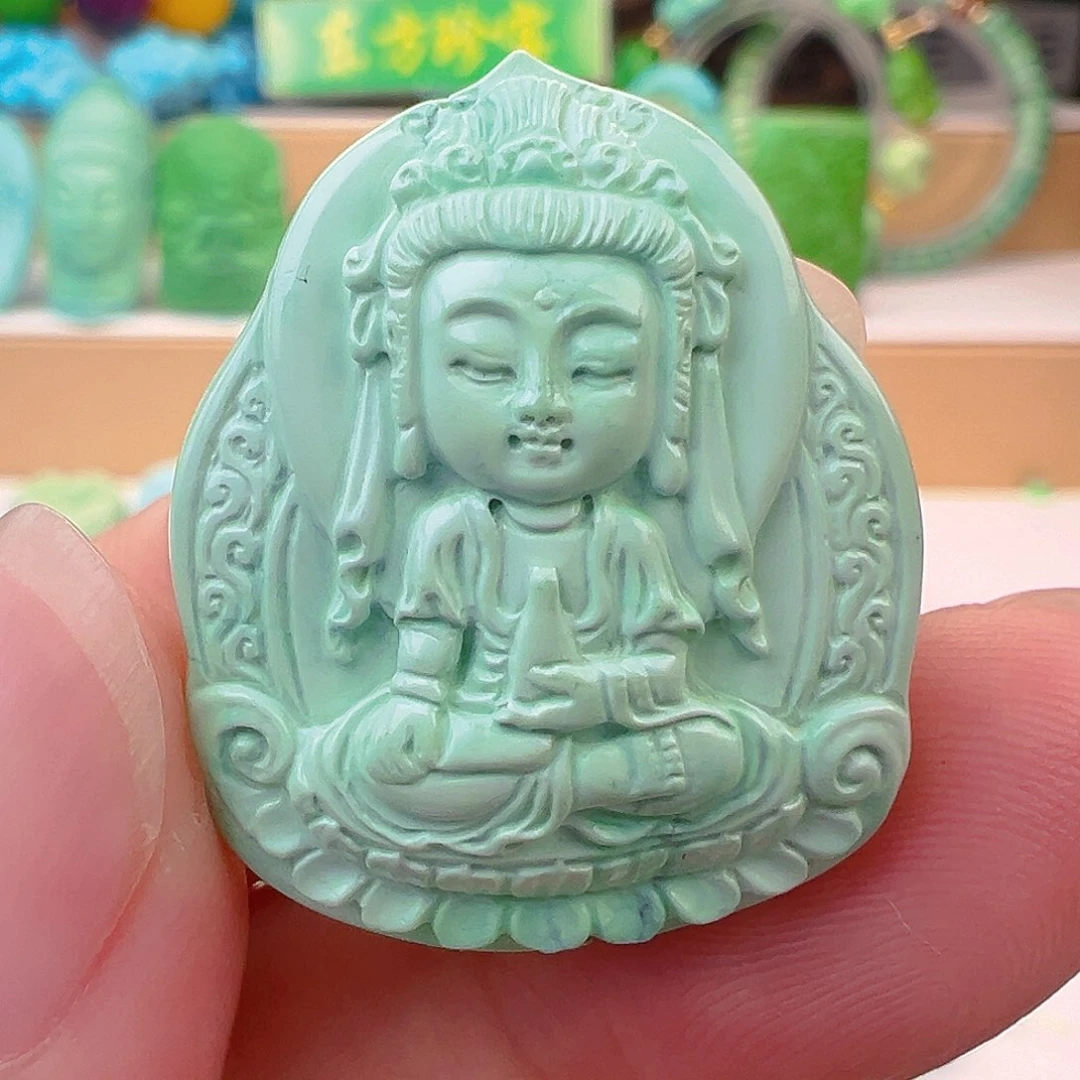 未镶嵌绿松石项链