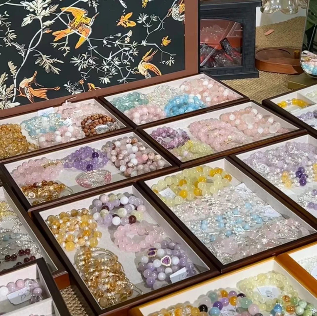 【天然水晶手链】  女款手链小仙女国潮文创  时尚百搭