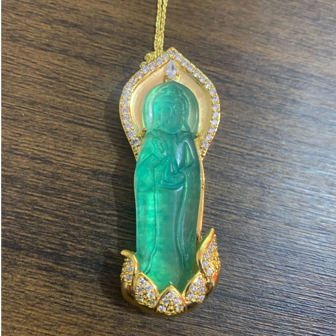 翡翠观音吊坠（多样发其一）B610