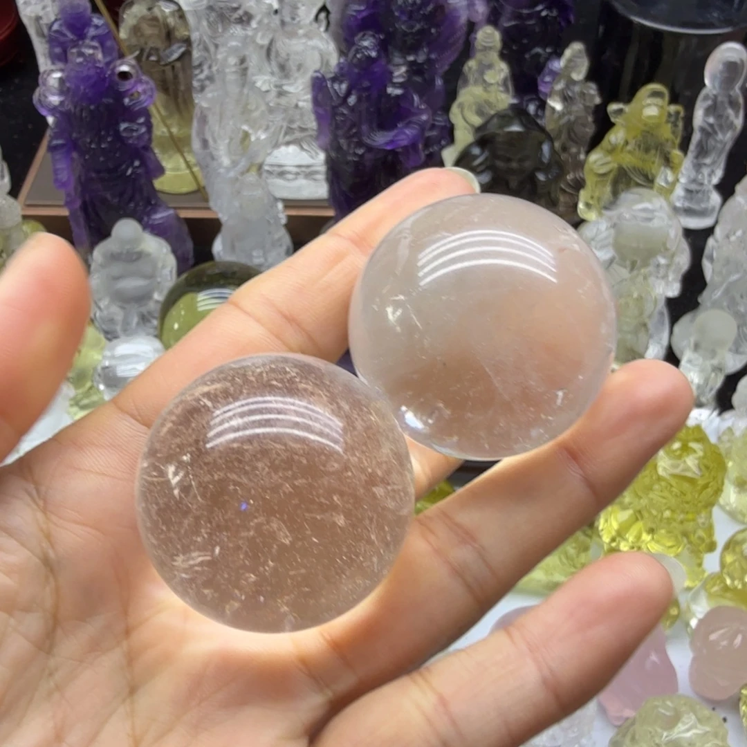 水晶未镶嵌珠宝半成品