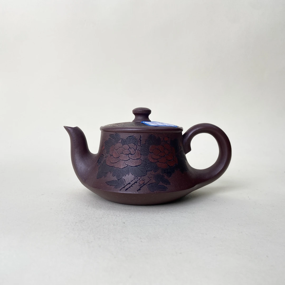 宜兴手工紫砂陶 储立强茶壶GS3636-24
