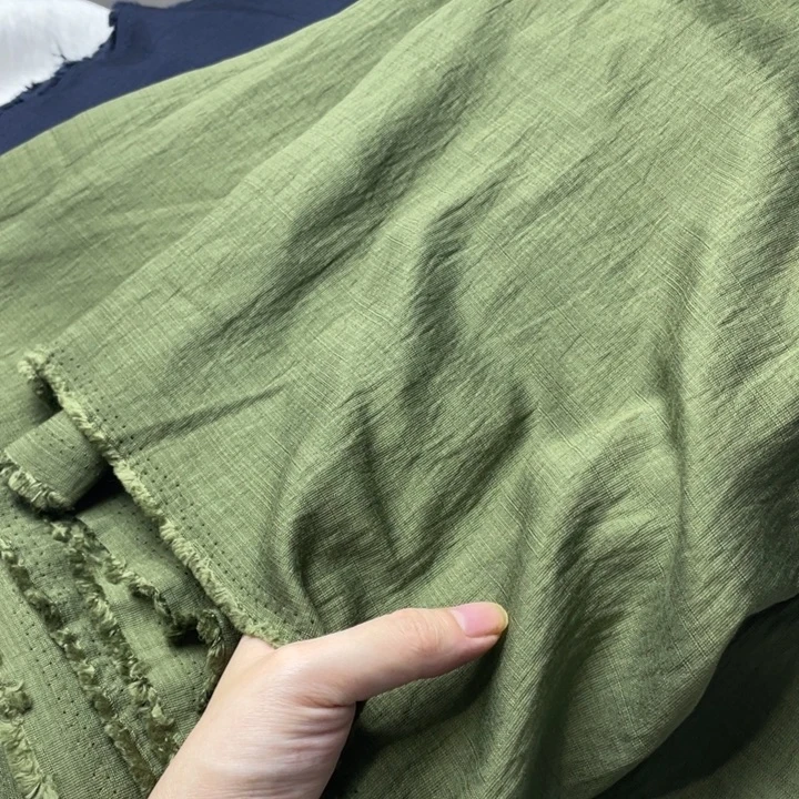 混纺棉军绿色3米。