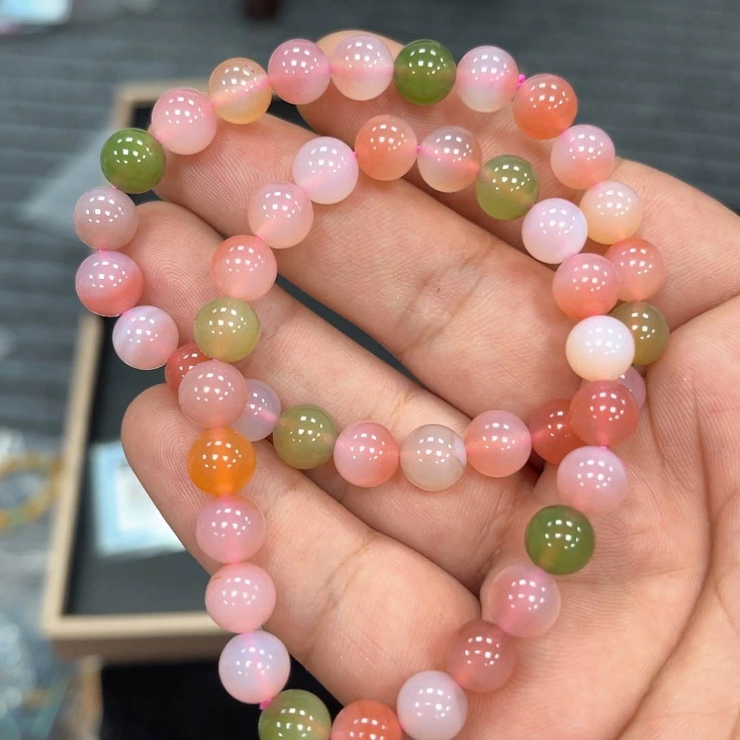 玛瑙/玉髓颈饰未镶嵌多样性发货（拍一发一）