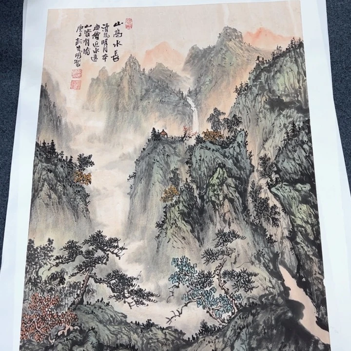 国画纯手绘作品欣赏图