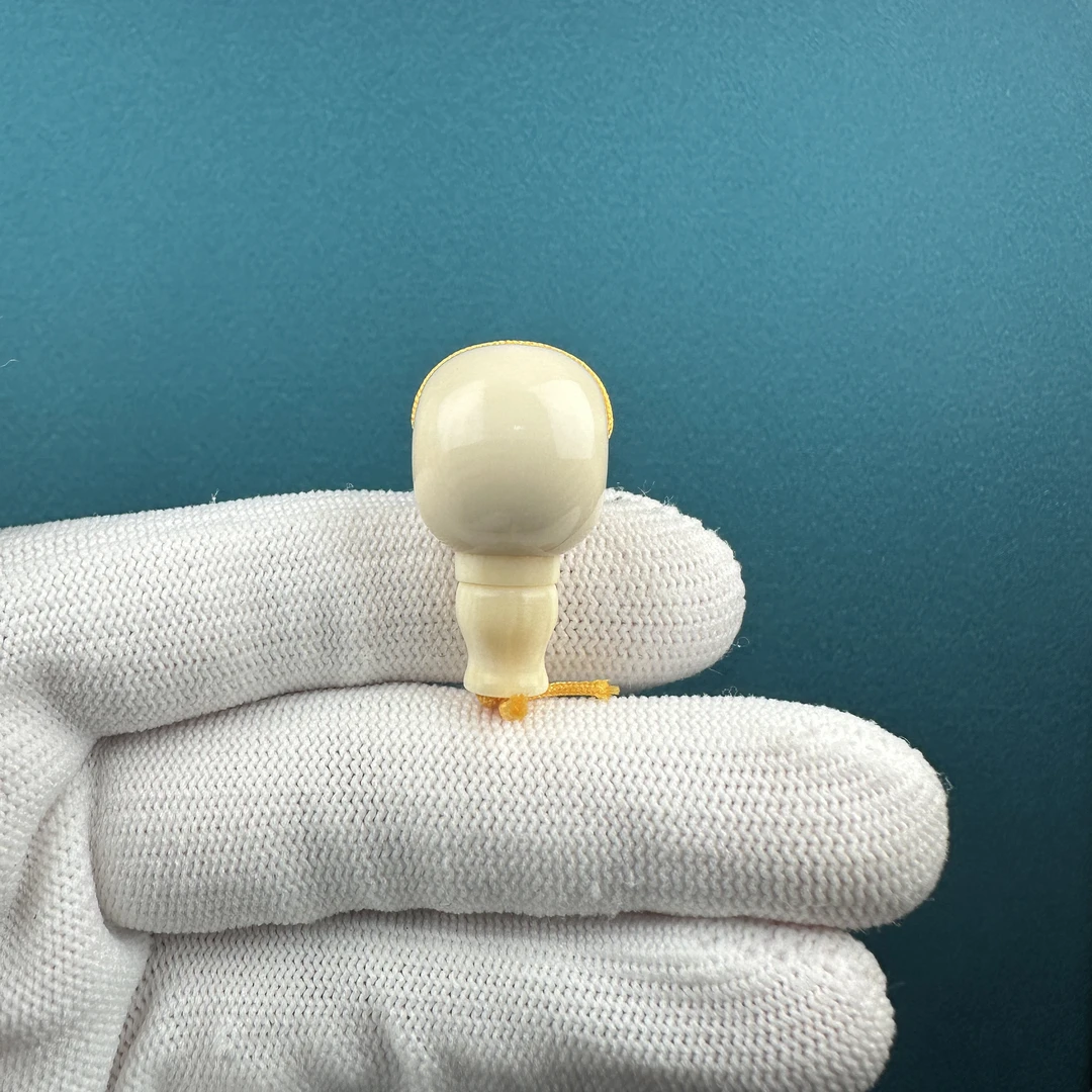 D9376天然猛犸牙藏式分体三通15x28mm支持鉴定 一物一图