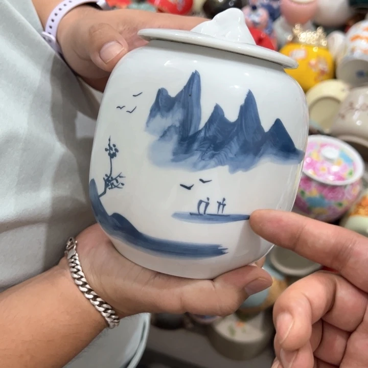 瑕疵福利品陶瓷茶叶罐