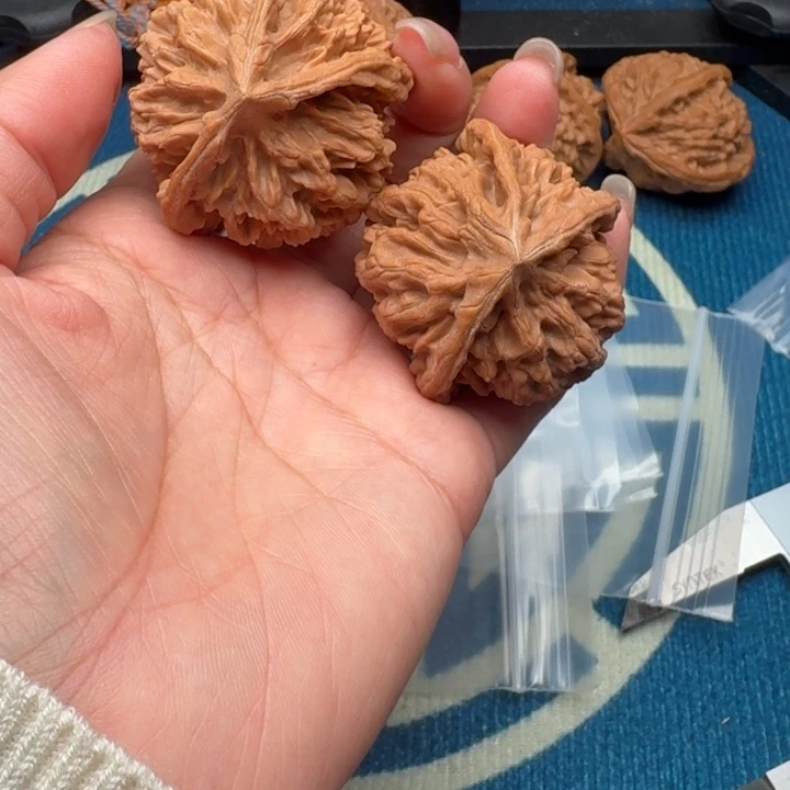 桃核吊坠文玩核桃猫头鹰