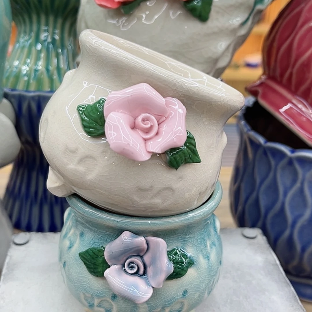 【闪购商品】陶瓷花盆