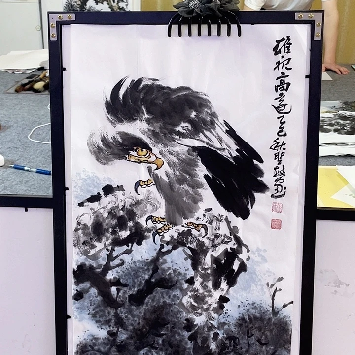 国画张圣敏先生纯手绘作品