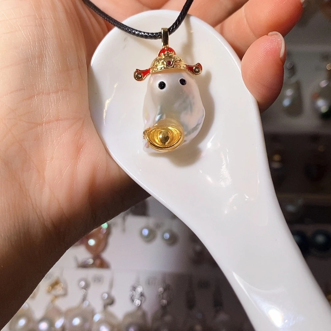 颈饰未镶嵌淡水珍珠