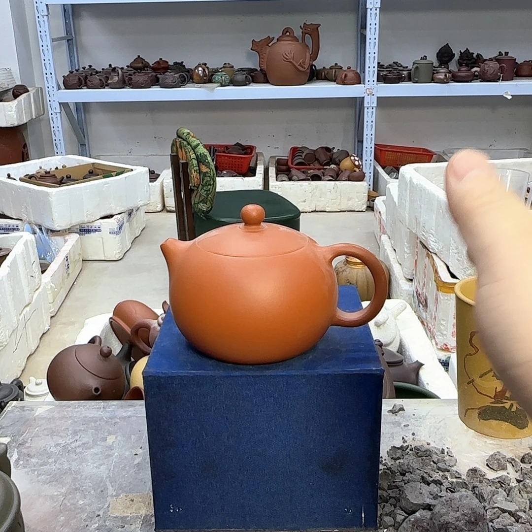 茶壶紫砂宜兴紫砂壶壶瑕疵处理