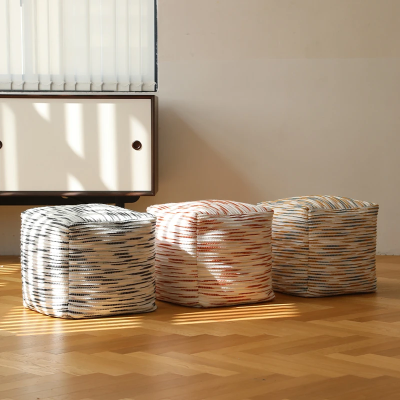 溯源  家用方糖坐墩客厅玄关北欧简约轻奢坐墩