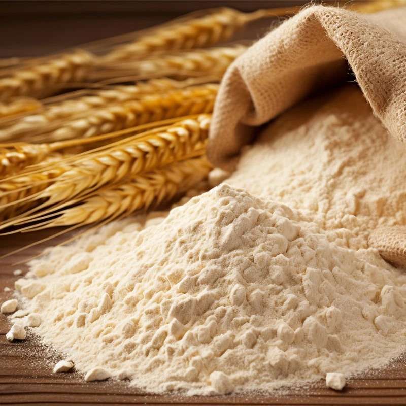 全麦面粉采用石磨工艺自磨磨制选用北纬35度小麦农家富含膳食纤维
