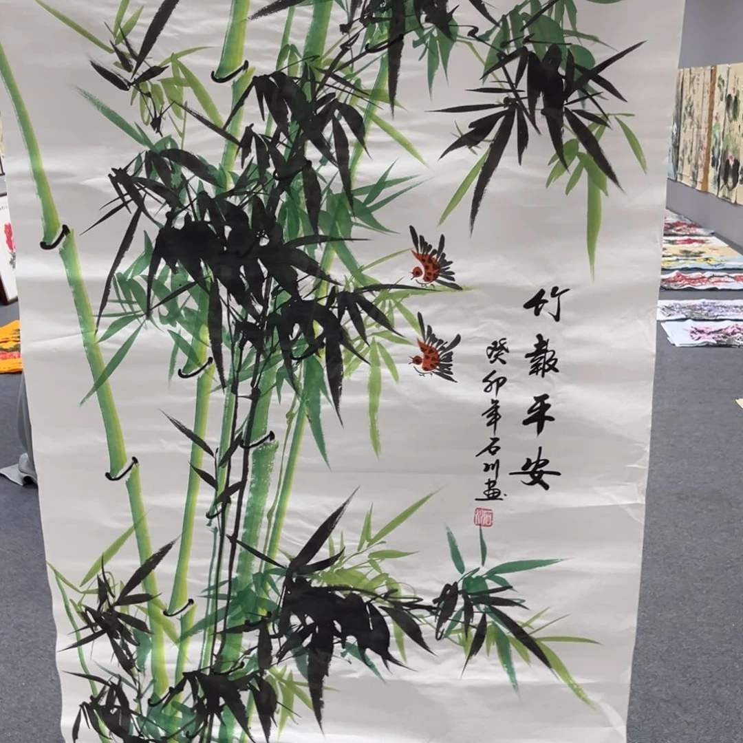 国画国画老师手绘作品