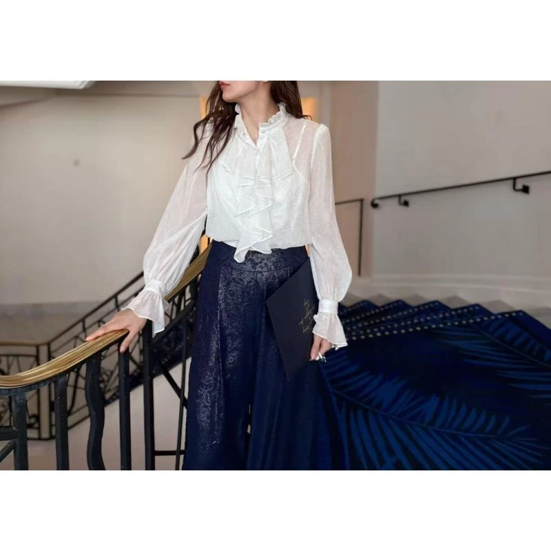 6-14【私藏单品】淑媛时尚气质设计师百搭衬衫